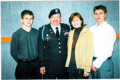 Cheryl Maahs Schutz and family